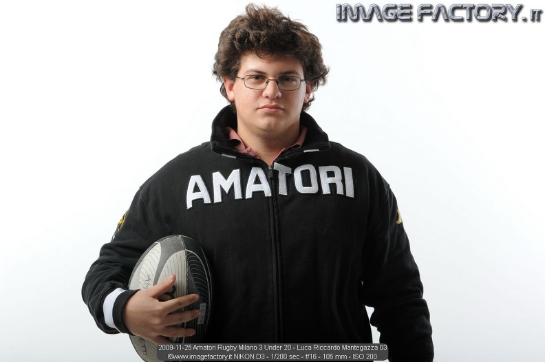2009-11-25 Amatori Rugby Milano 3 Under 20 - Luca Riccardo Mantegazza 03.jpg